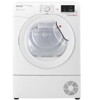 Hoover DXH9A2DE Dynamic Next Aquavision 9kg Freestanding Heat Pump Condenser Sensor Tumble Dryer - White