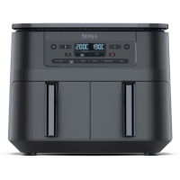 Ninja DZ300UK Dual Zone 6-in-1 7.6L Air Fryer  Gun Metal Grey  Twin Baskets for Healthy Crispy Cooking Ninja DZ300UK Dual Zone 6-in-1 7.6L Air Fryer  Gun Metal Grey  Twin Baskets for Healthy Crispy Cooking