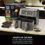 Ninja DZ400UK Dual Zone 6-in-1 9.5L Air Fryer - Grey