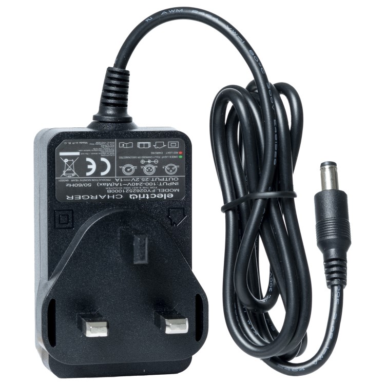 electriQ Spare UK Charger for the electriQ Active Kids Scooter