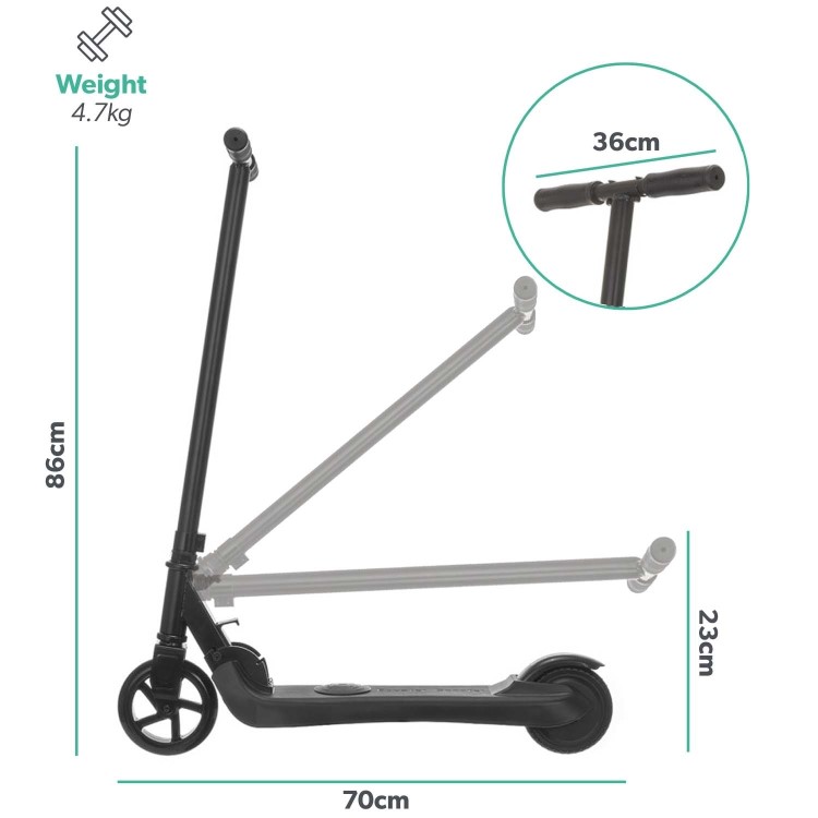 Refurbished electriQ Active Kids Electric Scooter