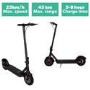 Refurbished electriQ Active Pro Electric Scooter - Black