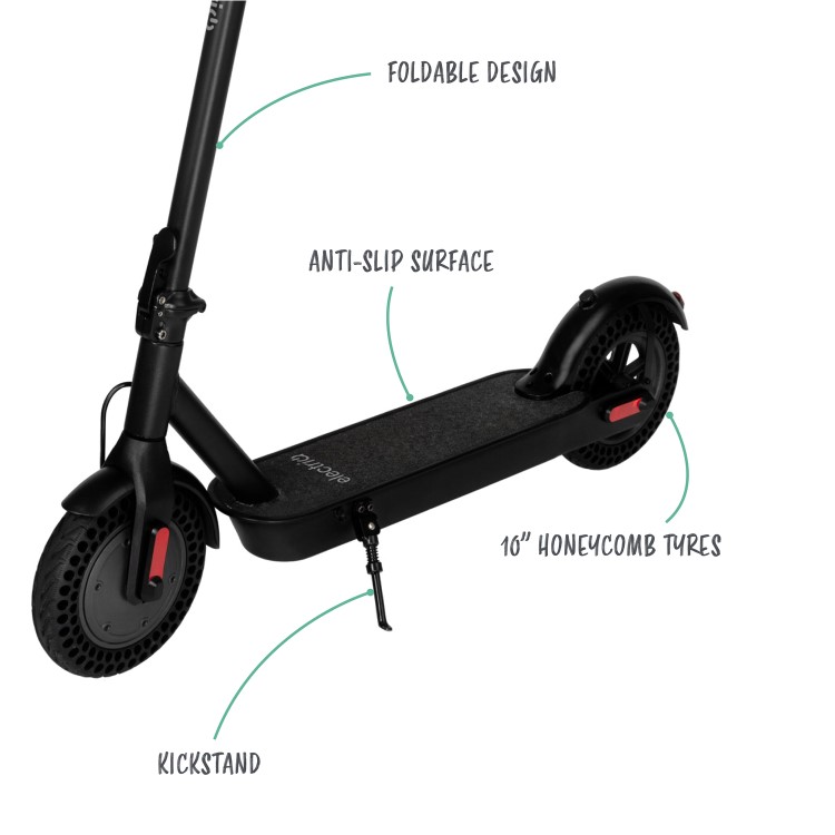 Refurbished electriQ Active Pro Electric Scooter - Black