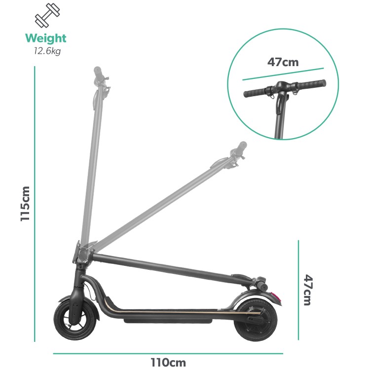 Refurbished electriQ S10 Electric Scooter