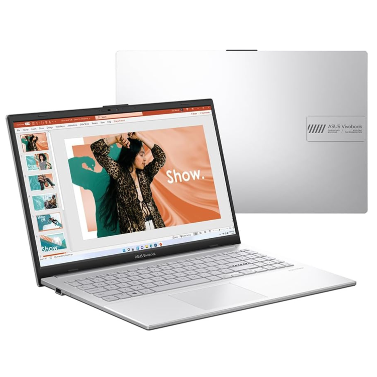 Refurbished ASUS VivoBook Go 15 OLED AMD Ryzen 5 8GB RAM 256GB SSD 15.6 Inch Windows 11 Laptop