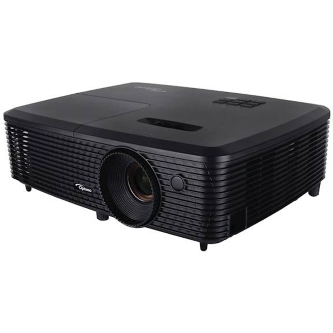 Ex Display - Optoma W341+ data projector 3800 ANSI lumens DLP WXGA 1280x720 3D Desktop projector Black