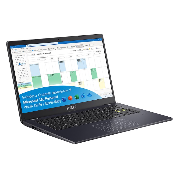 Refurbished Asus Vivobook E410KA Intel Celeron N4500 4GB 128GB eMMC 14 Inch Windows 11 S Laptop
