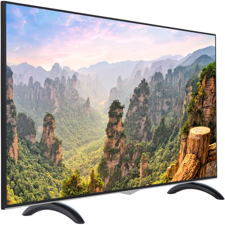 electriQ 43" 4K Ultra HD Dolby Vision HDR LED Smart TV with Freeview HD and Freeview Play