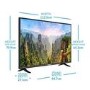 Refurbished ElectriQ 50" 4K Ultra HD HDR Smart LED TV with Alexa