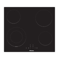 Hisense 60cm 4 Zone Ceramic Hob 