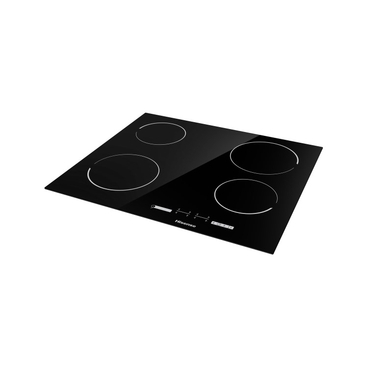Refurbished Hisense E6431C 60cm 4 Zone Ceramic Hob Black