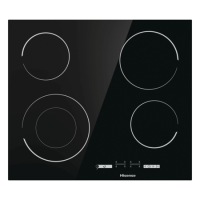Hisense 60cm 4 Zone Ceramic Hob With Double Ring Zone Hisense 60cm 4 Zone Ceramic Hob With Double Ring Zone