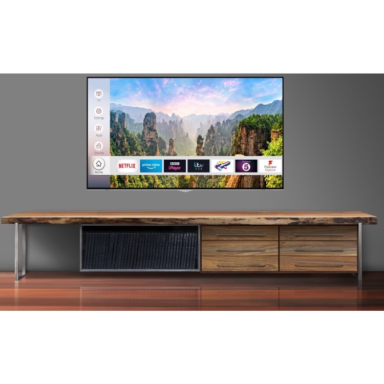 Ex Display - electriQ 65" 4K Ultra HD Smart Dolby Vision HDR LED TV with Freeview HD and Freeview Play
