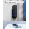 Eufy 1080p HD Battery Video Doorbell with Chime - Black