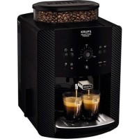 Krups Arabica Manual Bean to Cup Coffee Machine - Black & Silver