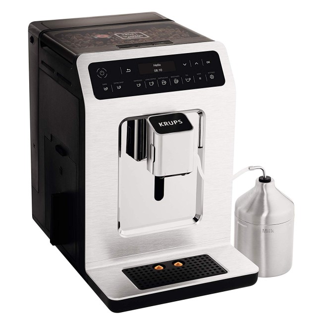 Krups EA893C40 Evidence Conneted Espresso Bean To Cup Coffee Machine - Chrome
