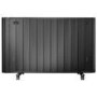 Refurbished electriQ 2000W Smart Electric Designer Aluminium Panel Heater With LED Display - Wall Mountable - Black