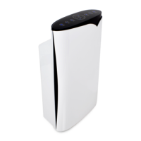 GRADE A1 - electriQ Air Purifier 7 stage cleaning with True HEPA UV TiO2 Ioniser - great for homes and offices up to 100sqm 
