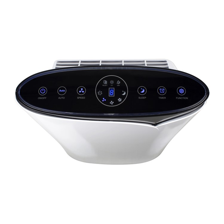GRADE A1 - electriQ Air Purifier 7 stage cleaning with True HEPA UV TiO2 Ioniser - great for homes and offices up to 100sqm 