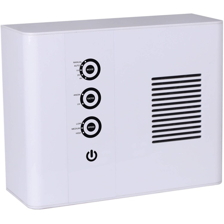 GRADE A1 - electriQ Air Purifier 6 Stage cleaning with HEPA filter UV & Photocatalytic - Cleans rooms up to 30m2