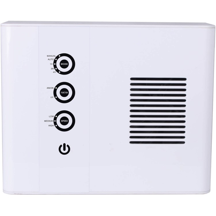 GRADE A1 - electriQ Air Purifier 6 Stage cleaning with HEPA filter UV & Photocatalytic - Cleans rooms up to 30m2