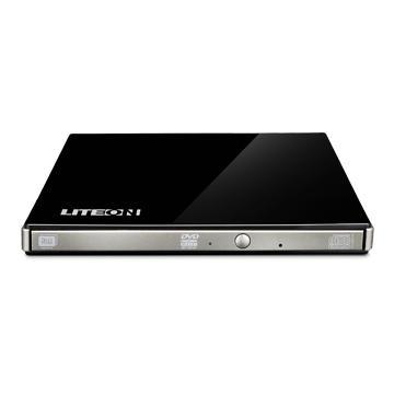 Lite-On eBAU108 DVD Writer External Optical Drive in Black