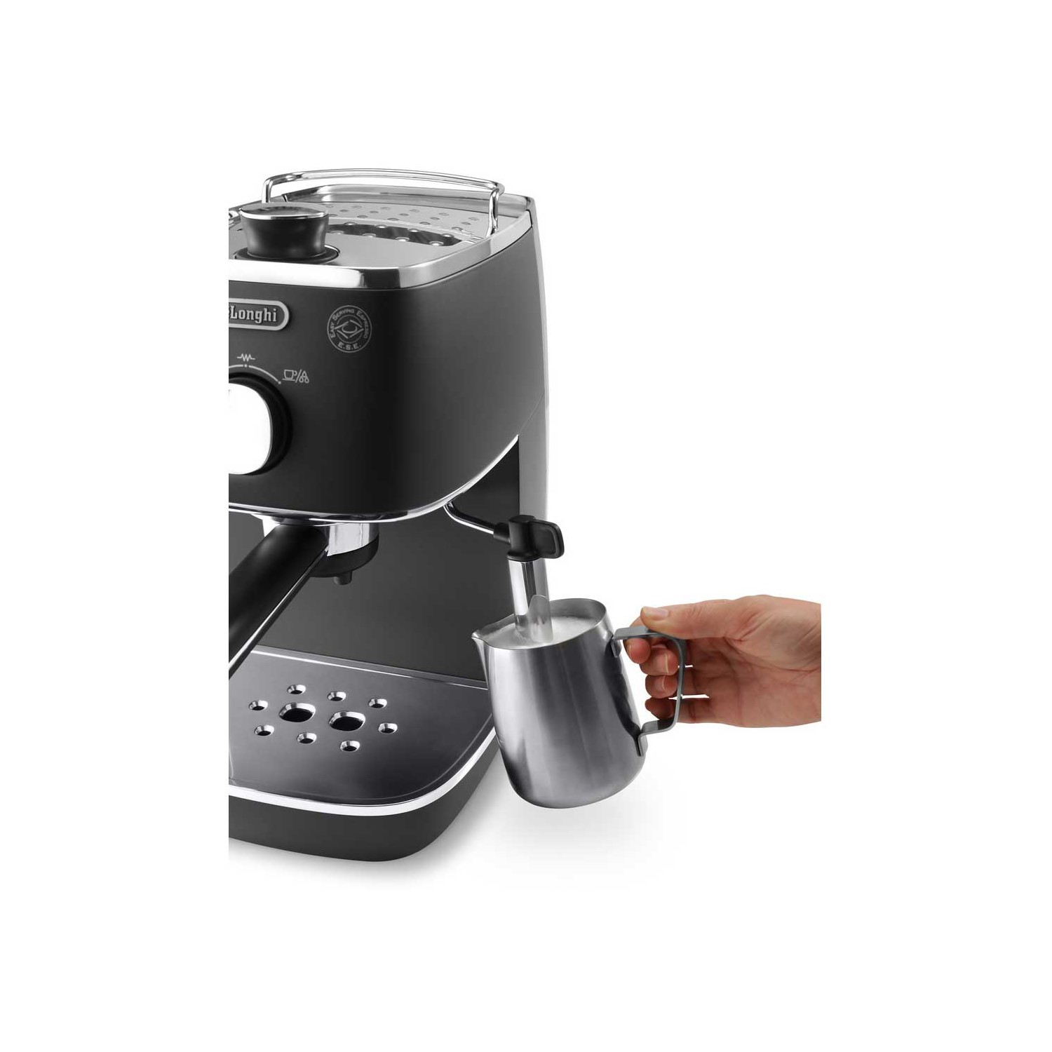 Sweep binary Lender Delonghi ECI341.B Distinta Espresso Coffee Machine - Black - BuyItDirect.ie