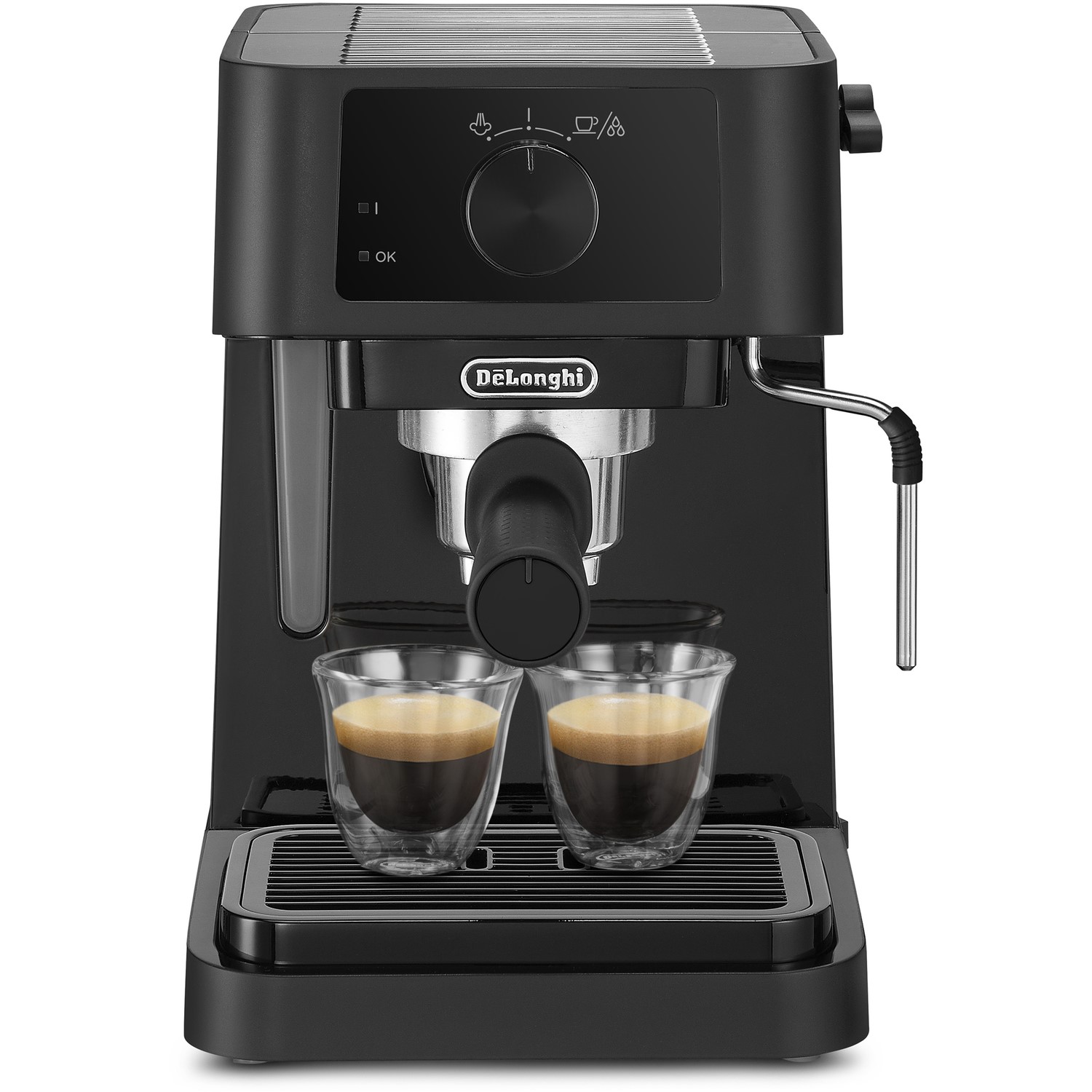 Delonghi EC230.BK Stilosa Manual Espresso Coffee Machine