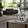 Delonghi Stilosa Manual Espresso Freestanding Coffee Machine with Milk Frother - Cream