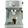 Delonghi Stilosa Manual Espresso Freestanding Coffee Machine with Milk Frother - Green