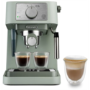 Delonghi Stilosa Manual Espresso Freestanding Coffee Machine with Milk Frother - Green