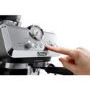 De’Longhi EC9155.MB La Specialista Arte – Metal Black Manual Bean-to-Cup Coffee Machine with Milk Frother