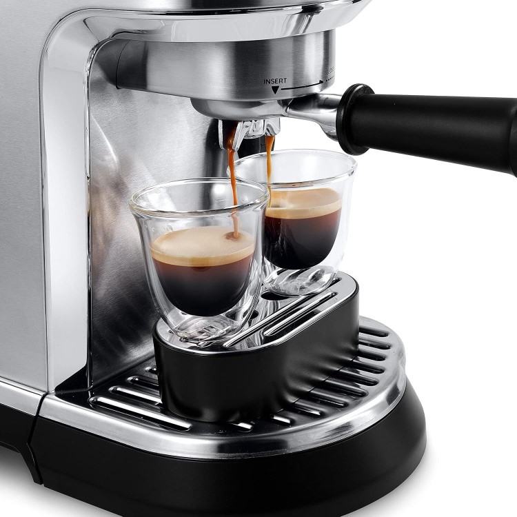 Delonghi Dedica Maestro Plus Coffee Machine - Metal