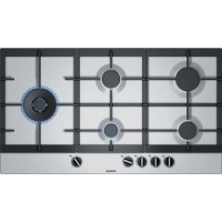 Refurbished Siemens iQ500 EC9A5SB90 92cm 5 Burner Gas Hob Stainless Steel