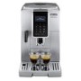 DeLonghi Dinamica Fully Automatic Bean to Cup Coffee Machine - Silver - Includes Free Set of 6 Cappucino Glasses Worth £56.99