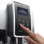 DeLonghi Dinamica Fully Automatic Bean to Cup Coffee Machine - Silver - Includes Free Set of 6 Cappucino Glasses Worth £56.99