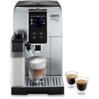 Refurbished Delonghi Dinamica Plus Automatic Bean to Cup Coffee Machine with Auto Milk Silver