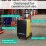 electriQ 30L Industrial Portable Dehumidifier with Metal Body & Large Wheels