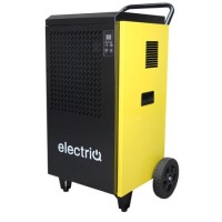 electriQ 70L Industrial Portable Dehumidifier with Metal Body & Large Wheels electriQ 70L Industrial Portable Dehumidifier with Metal Body & Large Wheels