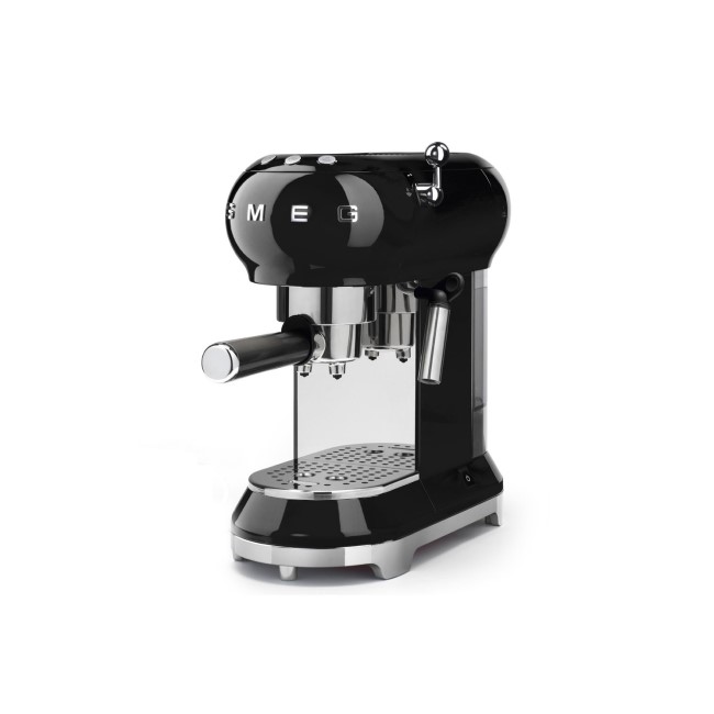Smeg ECF01BLUK Retro Style Espresso Machine - Black