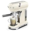 Smeg ECF01CRUK Retro Style Espresso Machine - Cream
