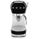 ECF02BLUK Smeg ECF02BLUK Retro Black Espresso Coffee Machine – Stylish Espresso Maker