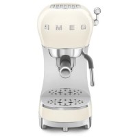 Smeg Retro Espresso Coffee Machine ECF02CRUK - Cream