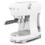 Smeg Retro Espresso Coffee Machine ECF02WHUK – White