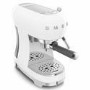 Smeg Retro Espresso Coffee Machine ECF02WHUK – White