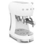 Smeg Retro Espresso Coffee Machine ECF02WHUK – White