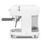 Smeg Retro Espresso Coffee Machine ECF02WHUK – White