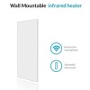 electriQ 700W Wall Mountable Infrared Panel Heater H1150xW600xD20 - White