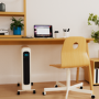 electriQ 2400W Smart Oil-Free Radiator With LED Display - White