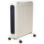 electriQ 2400W Smart WiFi Eco Oil-Free Radiator & Panel Heater with Thermostat Timer & Remote - White